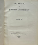 The Journal of Egyptian Archaeology Volume 12, Part 3/4