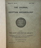 The Journal of Egyptian Archaeology Volume 6, Part 2