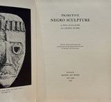 Primitive Negro Sculpture by Guillaume and Munro